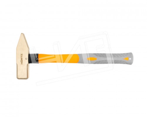 Молоток сл. 1.0 кв/боек сплав AlCu искробезопасный с фибергласс.  рукояткой  HORTZ