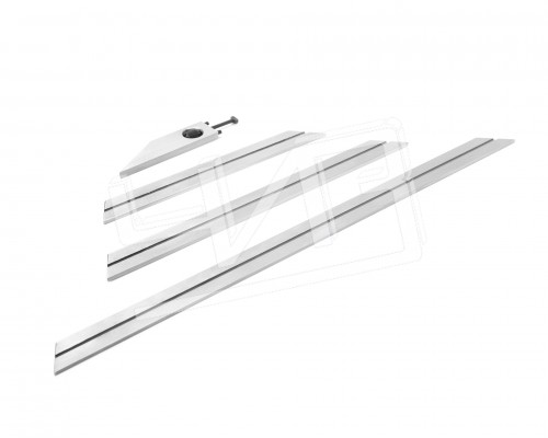 Угломер с нониусом  0-360 5'  КЛБ 300мм с луп