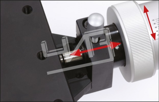 Головка микрометрическая МГ- 25 0,001 сферич.нак., с невращ.винтом, двунапр.шк.ОсьX 152-402 Mitutoyo