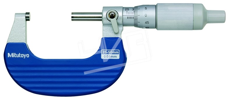 Микрометр МК-  50 0,01 с фрикционным барабаном 102-702 Mitutoyo