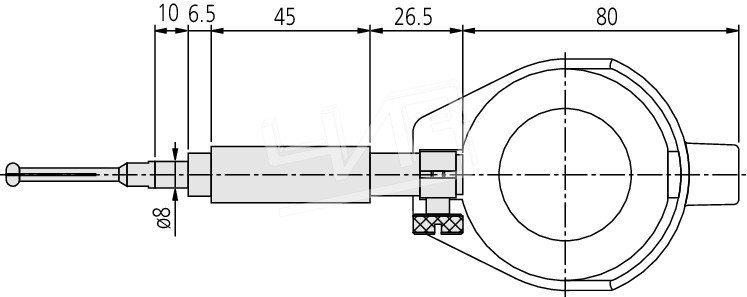 Нутромер индикаторный НИ    3,7– 7,3 0,01 №2046 SB 526-153-1 Mitutoyo