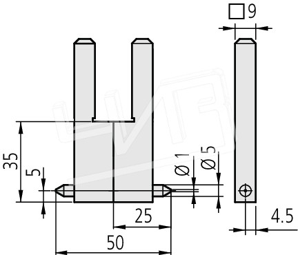 Вставка измерительная 07CZA044 Mitutoyo