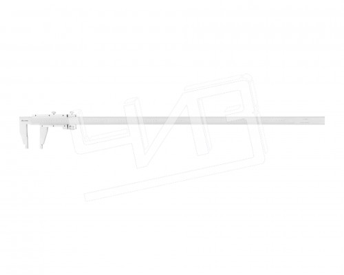 Штангенциркуль ШЦ-3-1000 0,1 губ. 100мм МИК