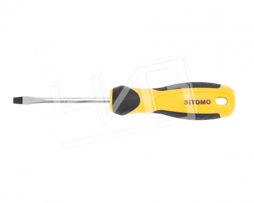 Отвертка шлиц. 5х75 CrV SIT*