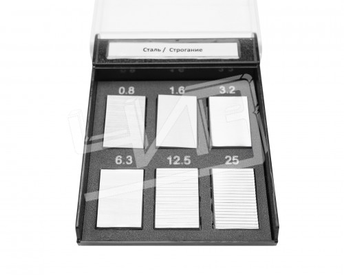 Набор ОШС-С Ra (25;12,5;6,3;3,2;1,6;0,8) сталь с поверкой
