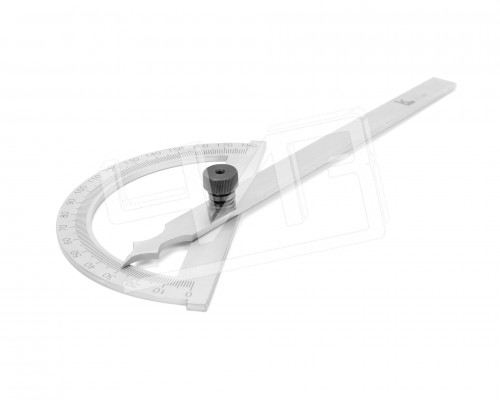 Угломер нониусный  0-180° (120х150мм, 1°) транспортир