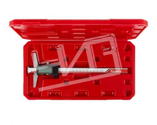 Штангенглубиномер цифровой 0-200 0,01 с дв. тол-м 123-132 Guanglu