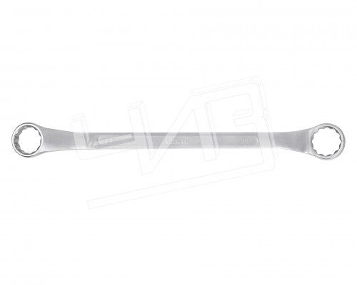 Ключ накидной двусторонний 27x30 хромированный HORTZ