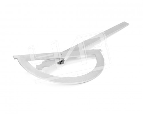 Угломер нониусный  0-180° (200х300мм, 1°) транспортир