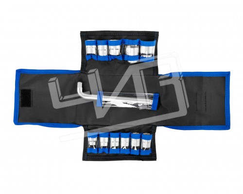 Набор головок  N1 оцинк. 8-22мм (кв.10мм) ПВХ фут. SITOMO BELARUS