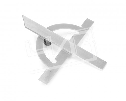 Угломер нониусный 10-170° (100x150мм 1°) регулир.рейка