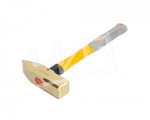 Молоток сл. 1.0 кв/боек сплав AlCu искробезопасный с фибергласс.  рукояткой  HORTZ