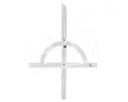 Угломер нониусный 10-170° (300x600мм 1°) регулир.рейка