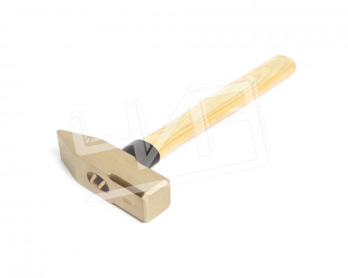 Молоток сл. 1.0 кв/боек сплав AlCu искробезопасный с дер. рукояткой  HORTZ