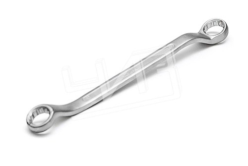 Ключ накидной двусторонний 41x46 Satin Finish HORTZ