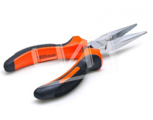 Плоскогубцы р/тех удл/г 160 Satin Finish HORTZ