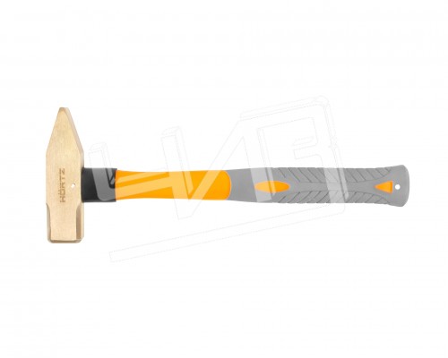 Молоток сл. 0.6 кв/боек сплав AlCu искробезопасный с фибергласс.  рукояткой  HORTZ