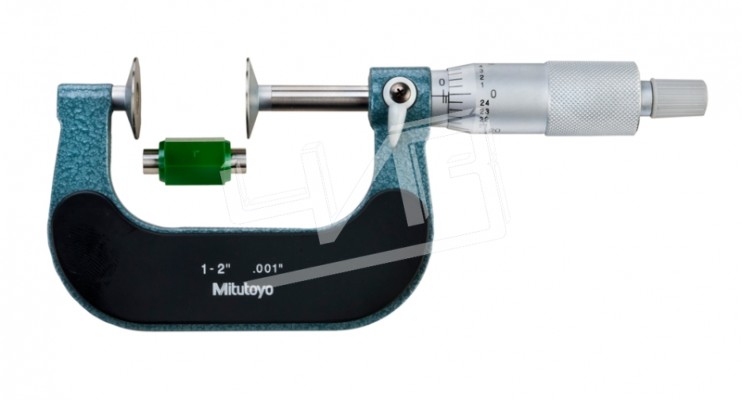 Микрометр зубомерный МЗ-  2" 0,001" (1-2") 123-126 Mitutoyo