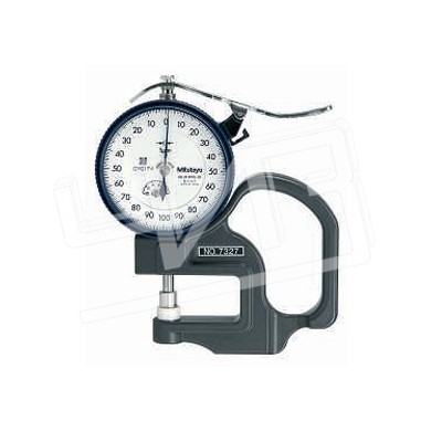 Толщиномер индикаторный ТР  0- 10 0,01 (30мм) ножевидные нак., ручной 7315 Mitutoyo