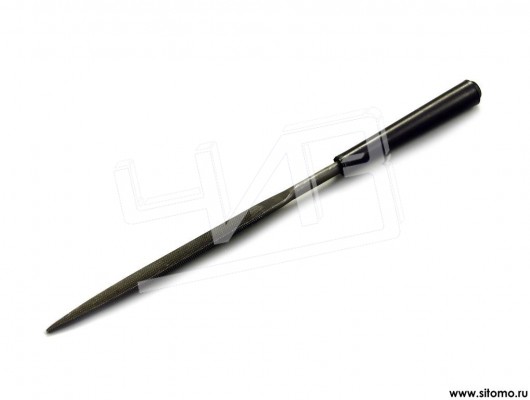 Надфиль овальный 160 с ручкой SIT
