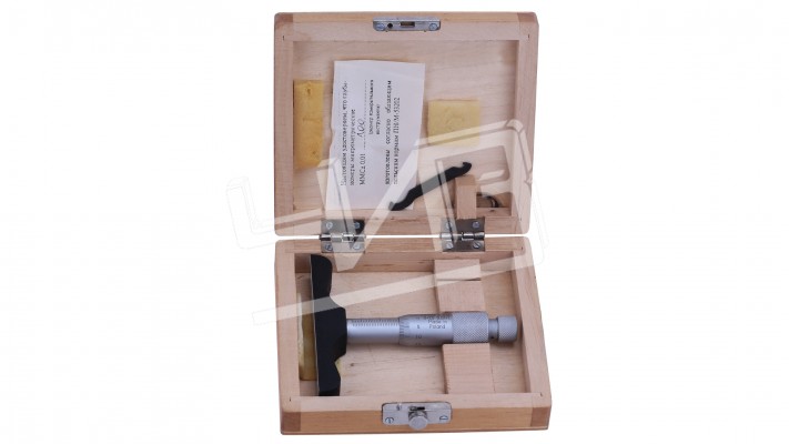 Глубиномер микрометрический ГМ- 25 0,01 класс 2 Польша