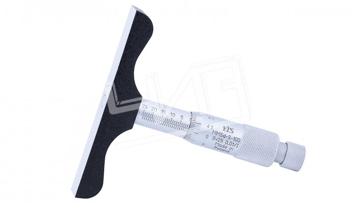 Глубиномер микрометрический ГМ- 25 0,01 класс 2 Польша