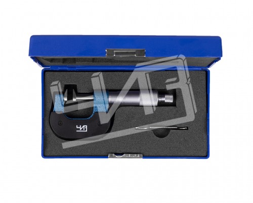 Микрометр зубомерный МЗ-УС-25 0,01 с усеченными пяткой и винтом ЧИЗ