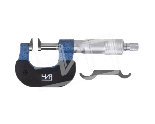 Микрометр зубомерный МЗ-УС-25 0,01 с усеченными пяткой и винтом ЧИЗ