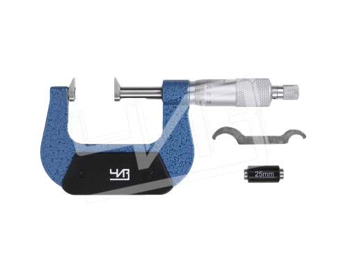 Микрометр зубомерный МЗ-УС-50 0,01 с усеченными пяткой и винтом ЧИЗ