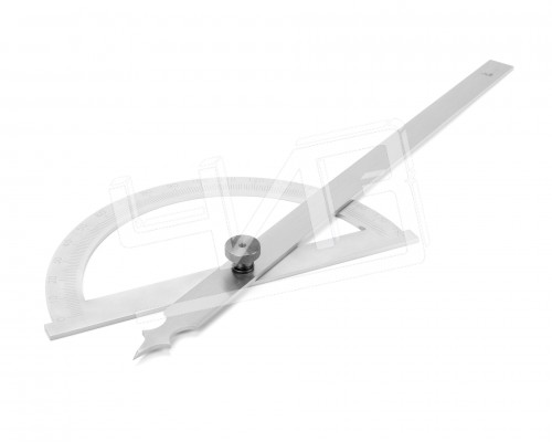 Угломер нониусный  0-180° (300х500мм, 1°) транспортир