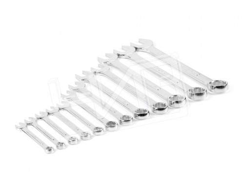 Набор ключей гаечных комбинированных 12 шт. (10-32) хромированных HORTZ