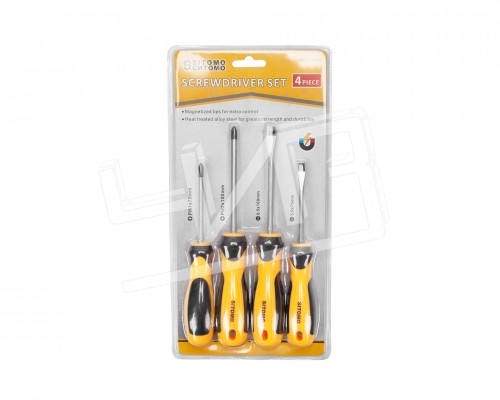Набор отверток 4шт. (2шл.,2кр.) CrV SITOMO