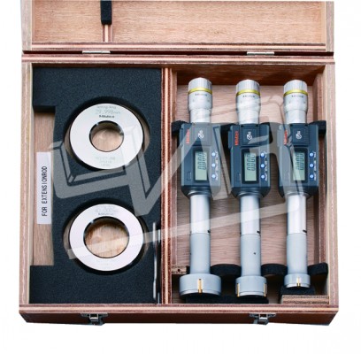 Набор нутром.микром.3-точ. электронный   0,275"-  0,5" 0,00005" (3шт) у/к IP65 (Титан) 468-986 Mitutoyo