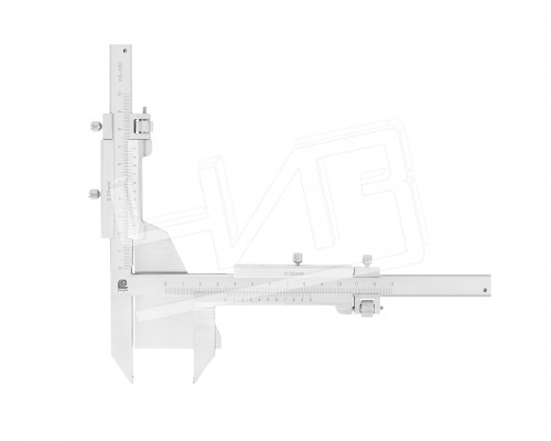 Штангензубомер нониусный 5-50 0,02 148-114 Guanglu