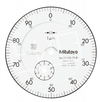 Индикатор часового типа ИЧ-  1 0,001 без ушка IP64 ударопроч. 2110SB-70 Mitutoyo