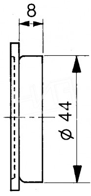 Крышка задняя с проушиной для измер.головки серия DG2 101040 Mitutoyo