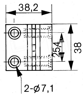 Крышка задняя с проушиной для измер.головки серия DG2 101040 Mitutoyo