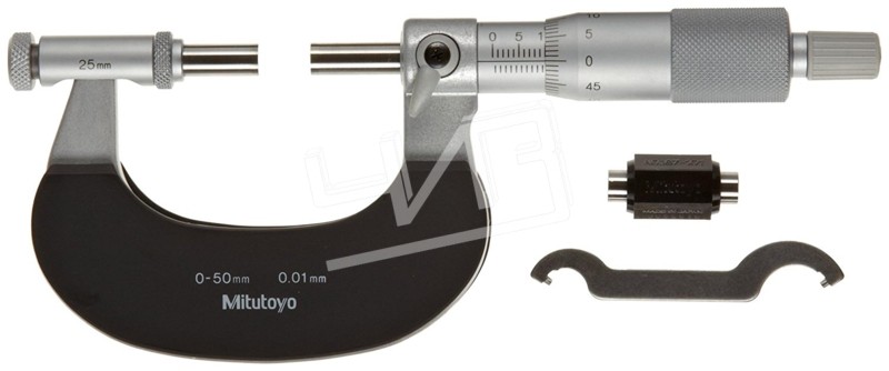 Микрометр МК- 300 0,01 (200-300) со сменными пятками 104-141A Mitutoyo