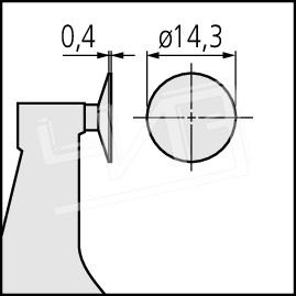Микрометр д/мягк.материалов МТЦМ-10 0,001 электронный 2-10N 227-223 Mitutoyo