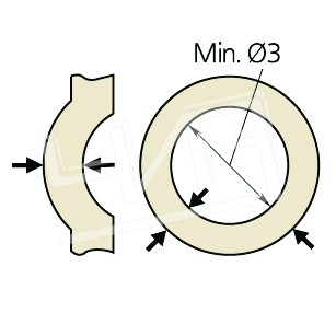 Штангенциркуль для стенок труб ШЦСТ-150 0,05 536-161 Mitutoyo