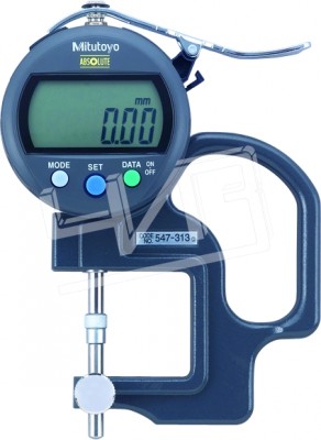 Толщиномер индикаторный электронный ТРЦ  0- 10 0,01 (30мм) регул. пятка, ручной 547-313 Mitutoyo