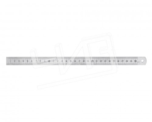 Линейка измерительная  300мм металлическая